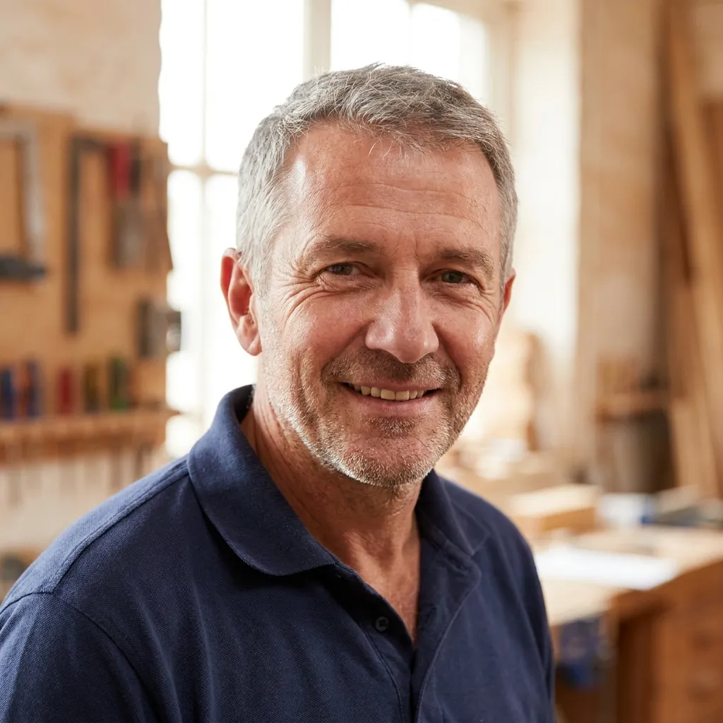 Head shot of our senior trade expert, a builder